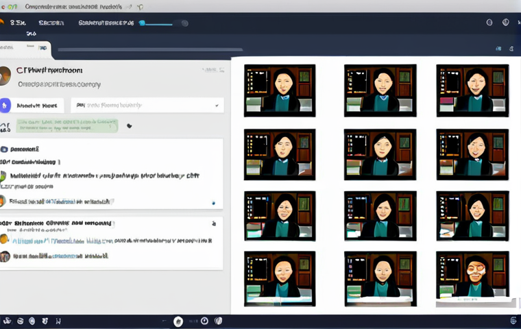 **
A vibrant online study community forum featuring diverse learners collaborating on translation exercises. The scene should depict a friendly, supportive atmosphere with students sharing resources, asking questions, and celebrating milestones. Include elements like virtual whiteboards filled with Chinese and English text, open textbooks, and chat windows displaying helpful feedback. Keywords: study group, translation, Chinese, collaborative learning, online community, friendly, safe for work, appropriate content, fully clothed, professional.
**