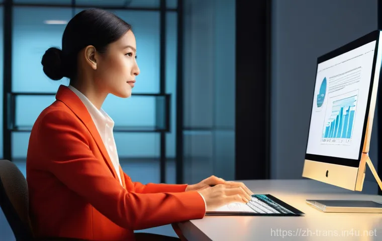 번역사 자격증 시험의 고득점 비결 - **Prompt:** A serene and intelligent-looking person (adult, dressed in comfortable yet elegant cloth...