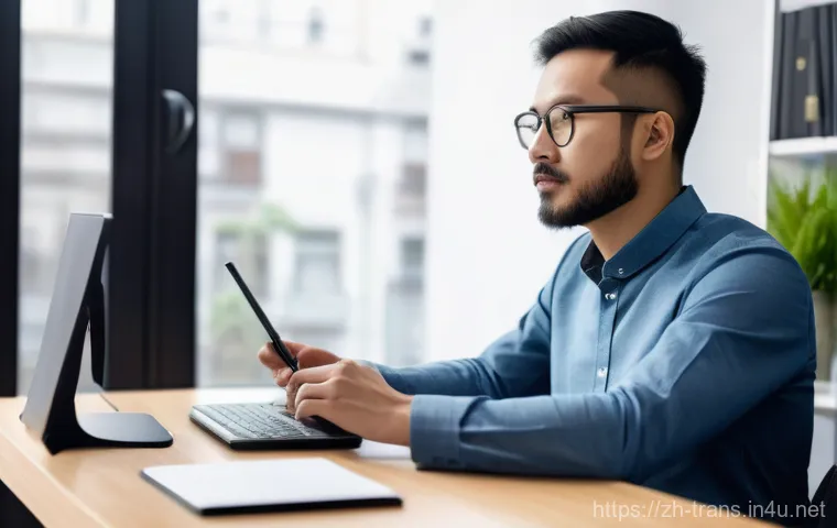 번역사 이직 성공 전략 - A vibrant, highly detailed image of a young woman, mid-20s, with short, stylish hair, wearing a chic... 번역사 이직 성공 전략 - A vibrant, highly detailed image of a young woman, mid-20s, with short, stylish hair, wearing a chic...