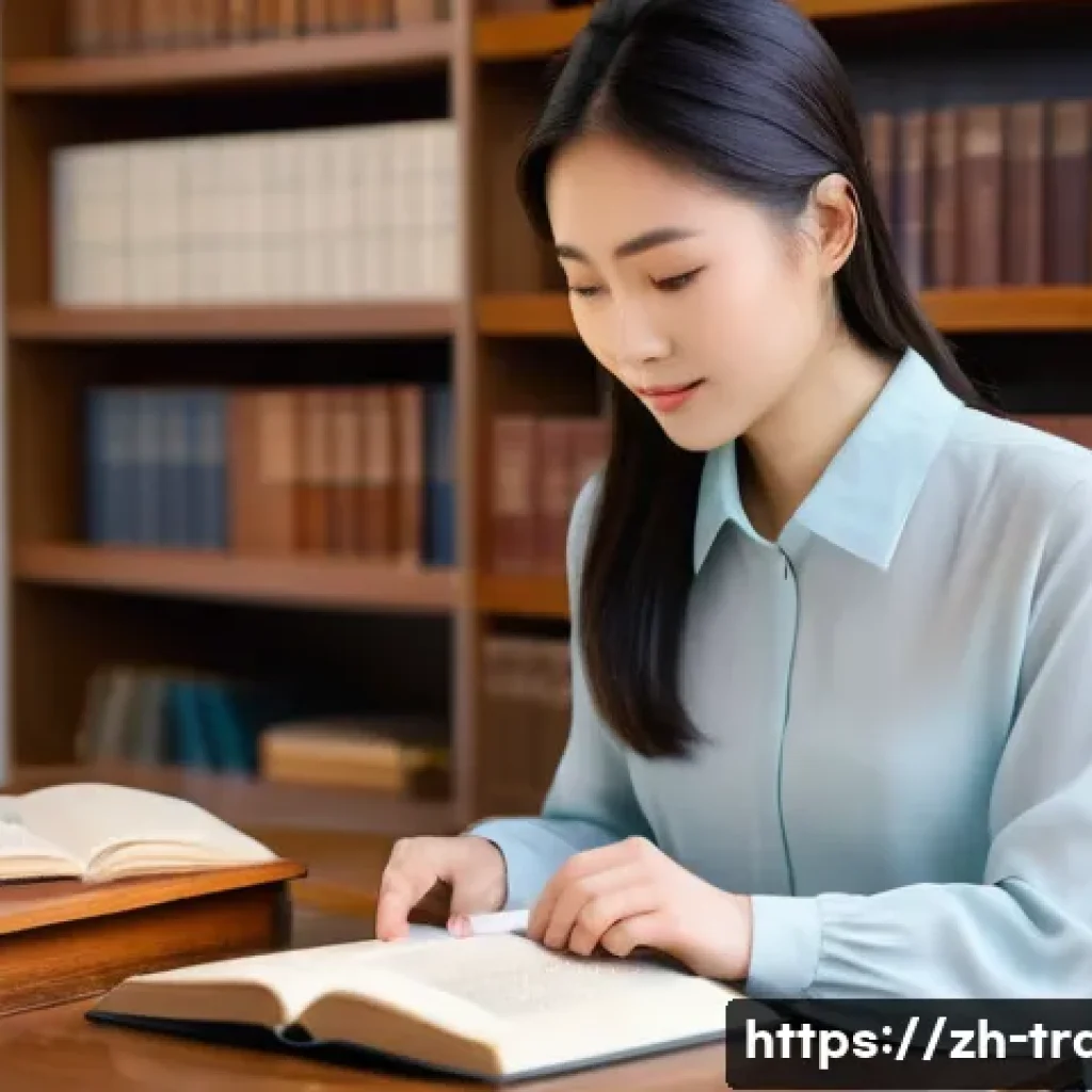 번역사 자격증의 가치와 장점 - **Prompt: The Soul of Language: Human Translator vs. AI**
A highly skilled East Asian female pro...